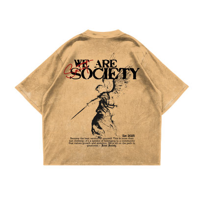 Over Sized OG T-Shirt (Tan & Grey)